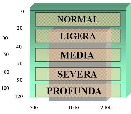 Clasificacin de prdidas auditivas